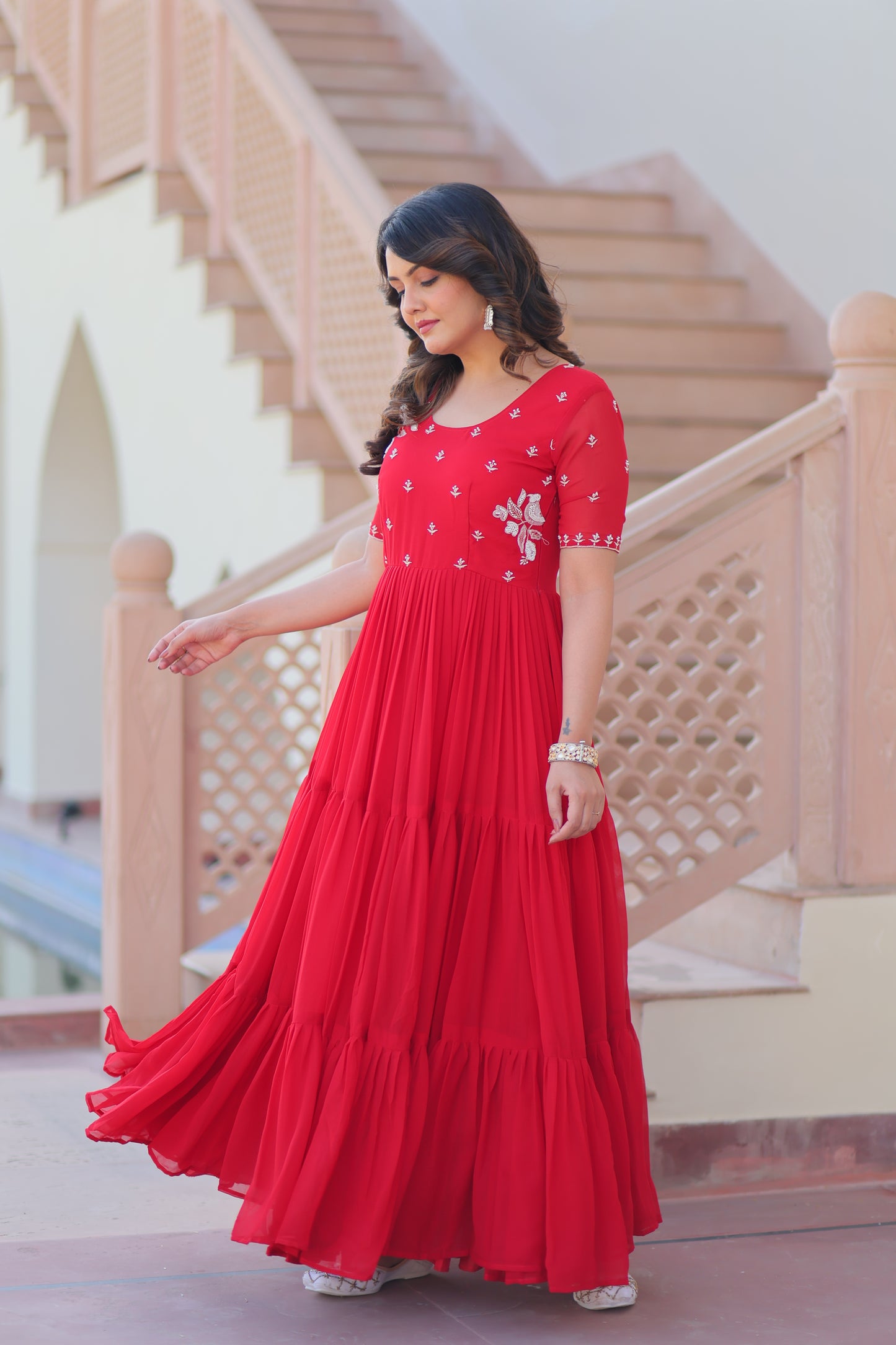 Red One Piece Dress For Women