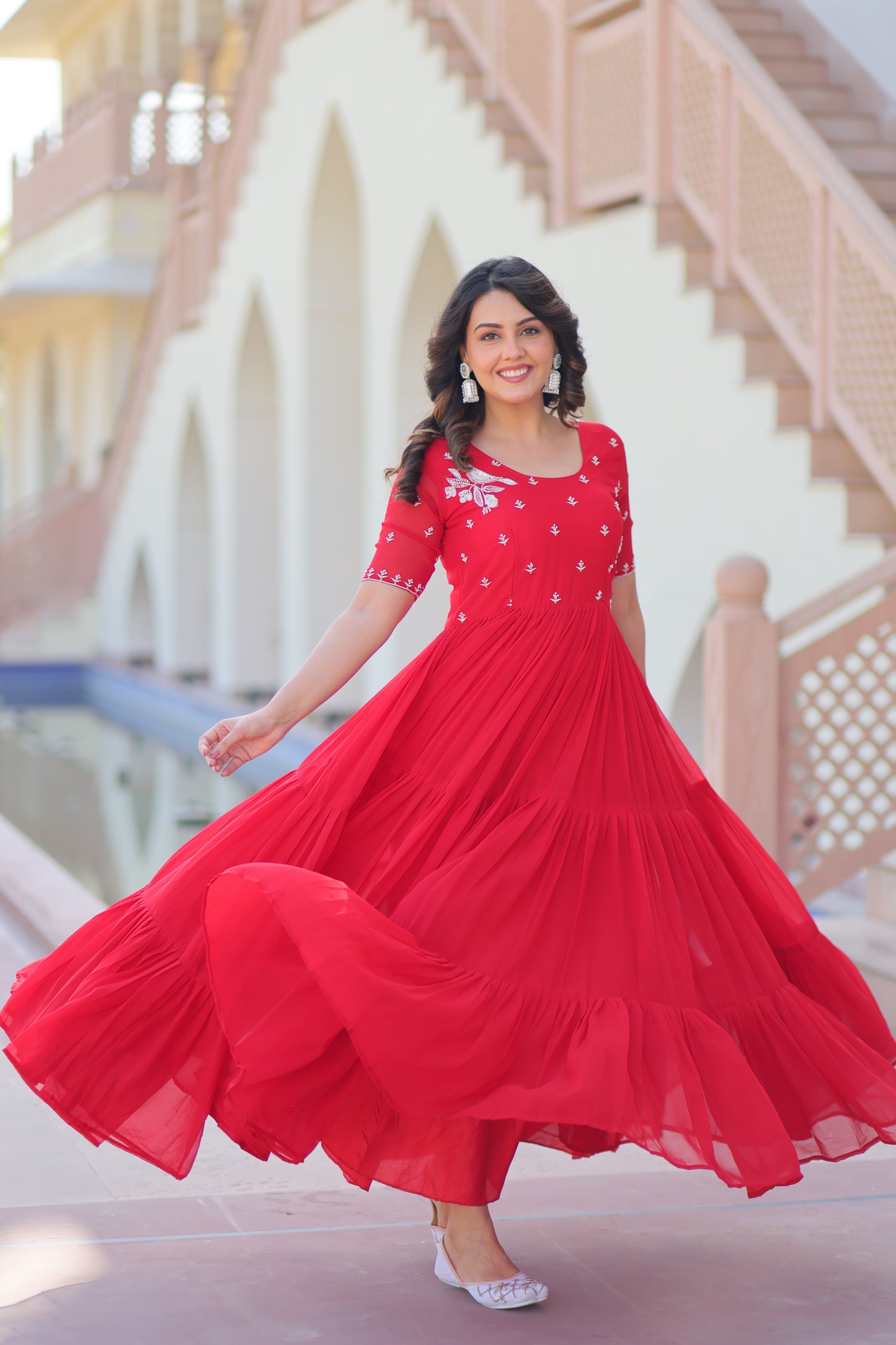 Red One Piece Dress For Women