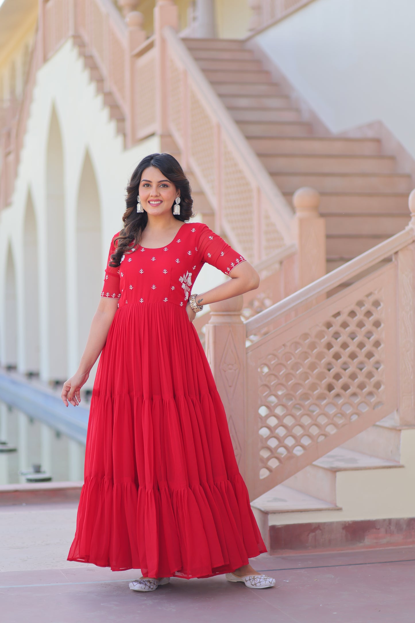 Red One Piece Dress For Women