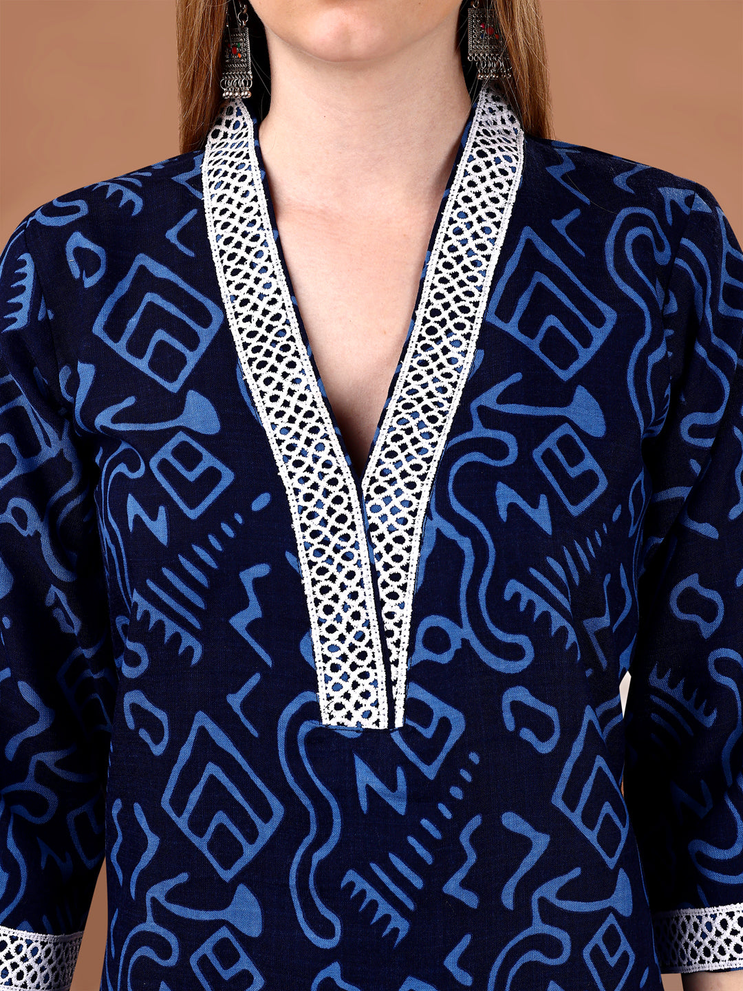 blue kurti 1
