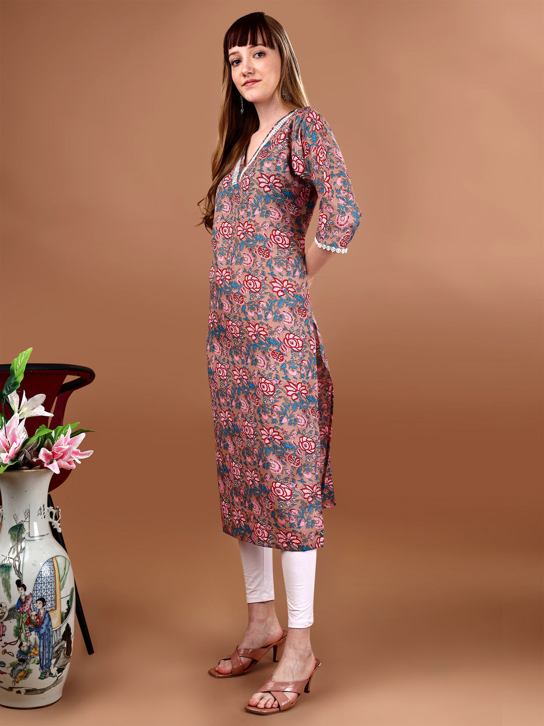 pink kurti 1