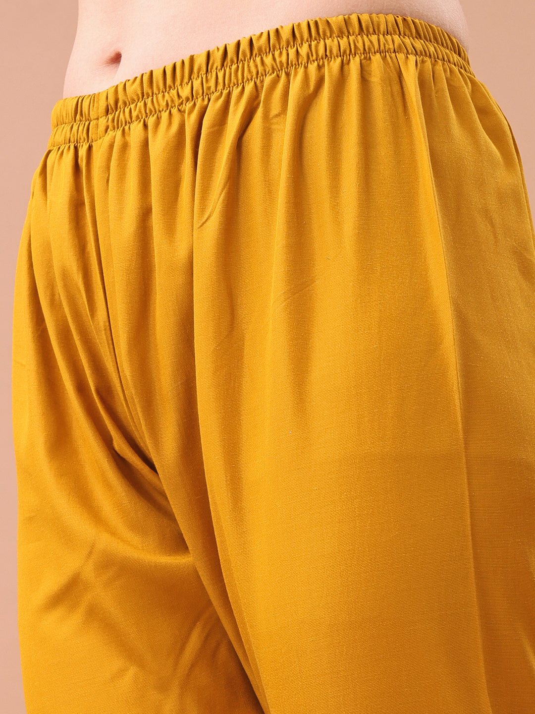 yellow kurta set