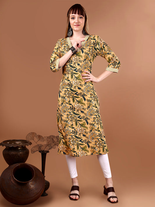 yellow kurti 5