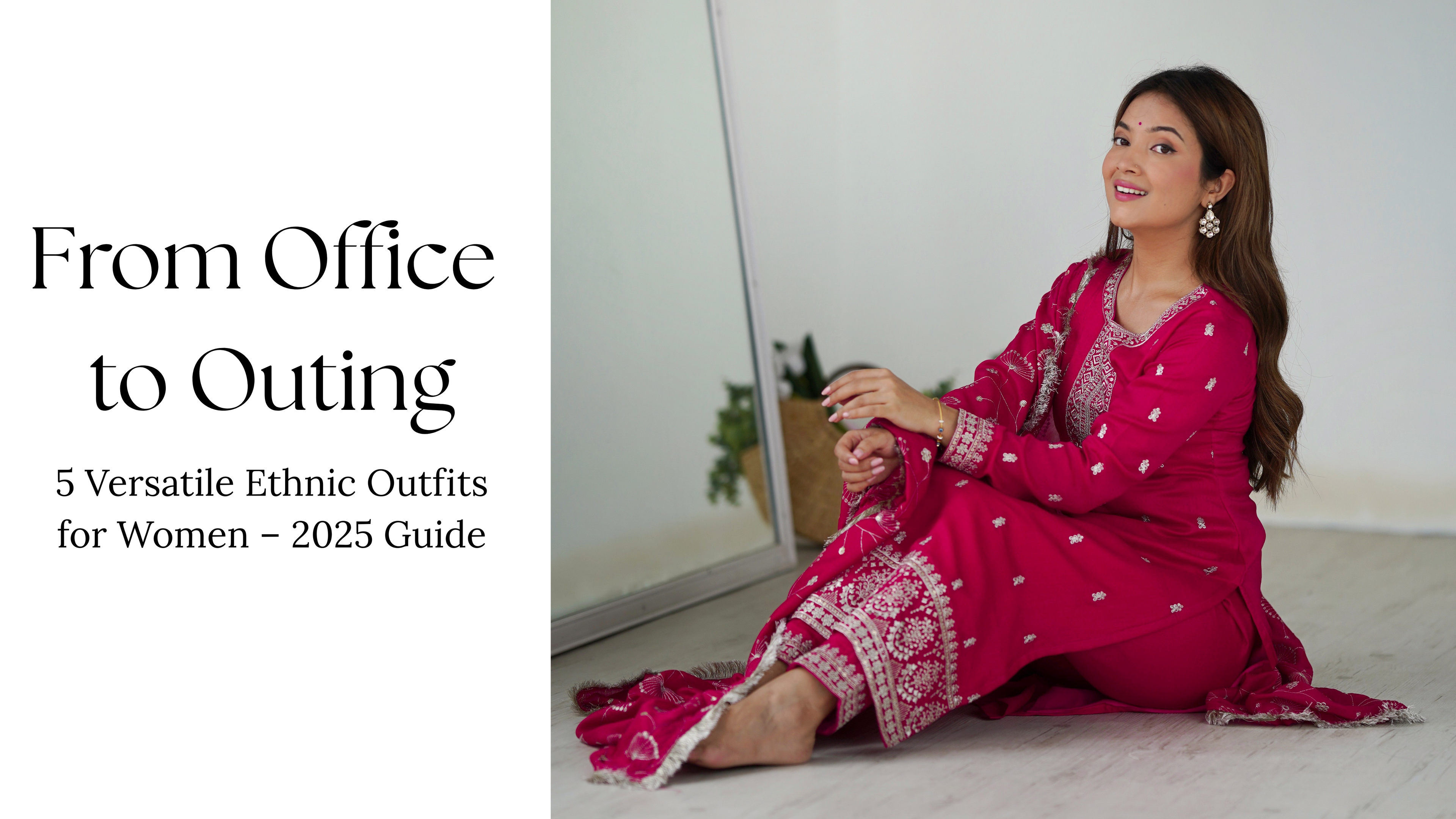 From Office to Outing: Versatile Ethnic Outfits Every Woman Needs