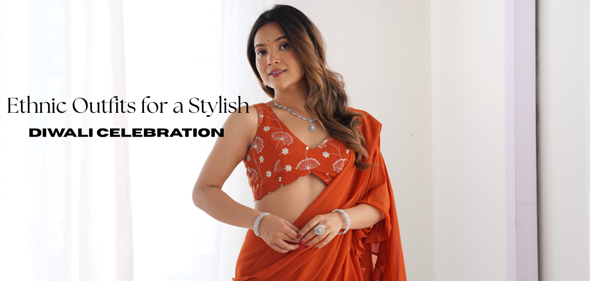 5 Stunning Ethnic Outfits for a Stylish Diwali Celebration