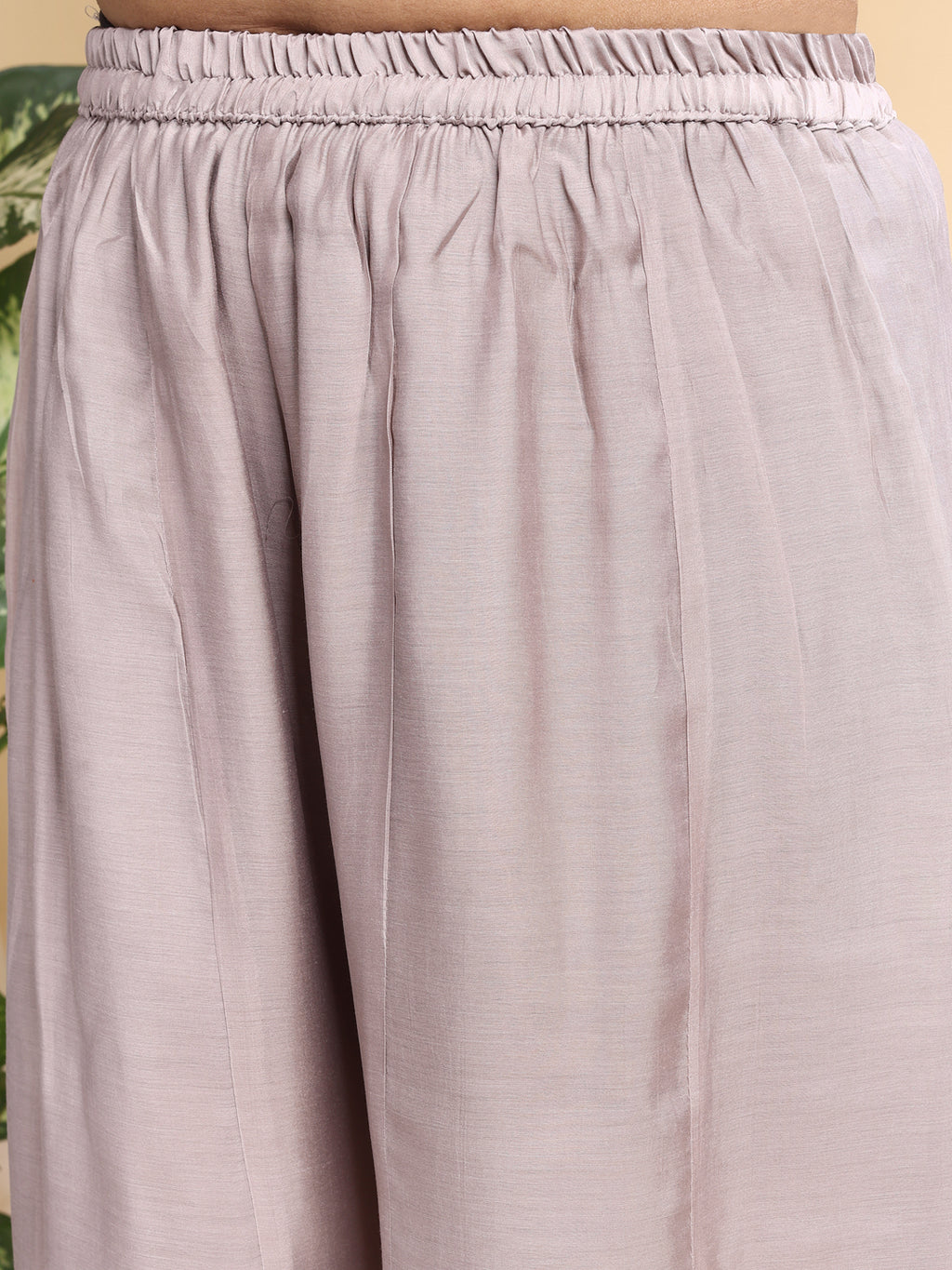 Pink Mal Cotton Embroidery With Hand Work Kurta Set