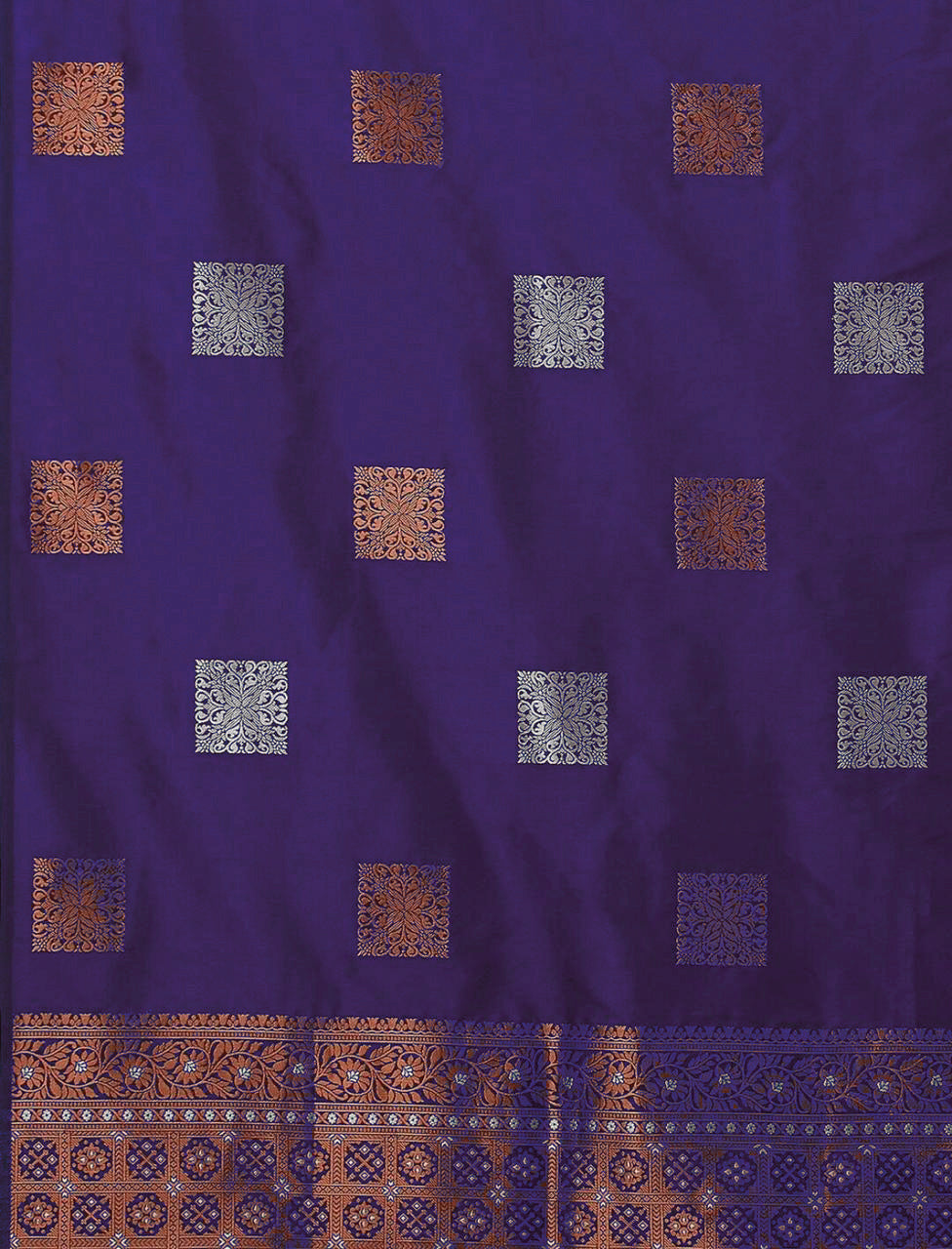 Purple Saree for Women Latest Design Party Wear Collection