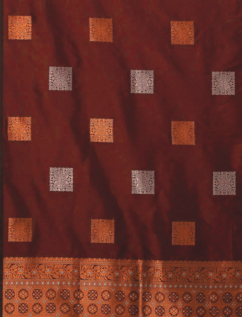 Maroon Saree for Women Latest Design Party Wear Collection