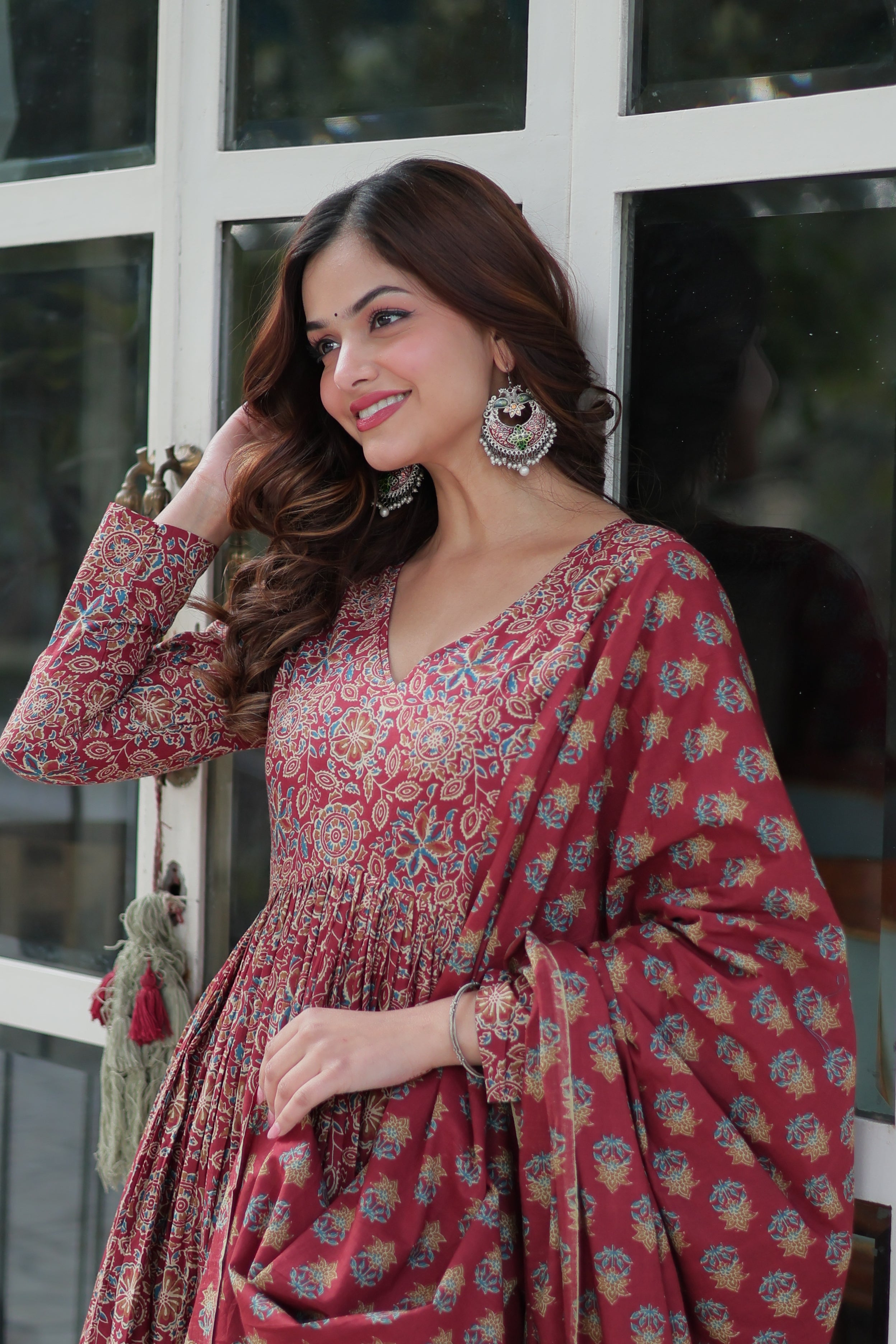 Office Wear Cotton Kurta Set