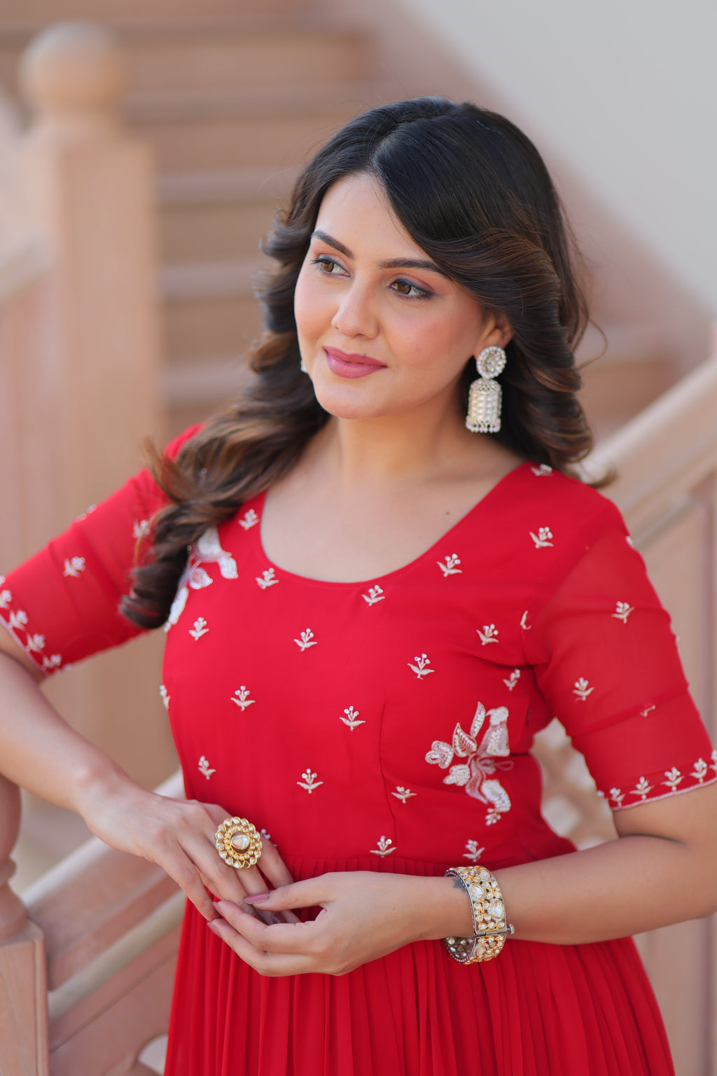 Red One Piece Dress For Women