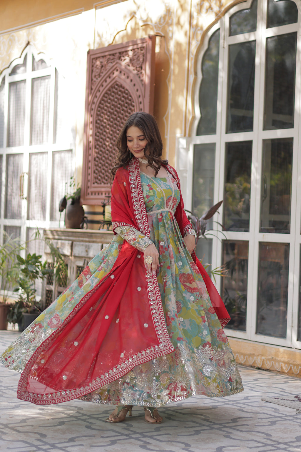 Silk Designer Ethnic Dresses