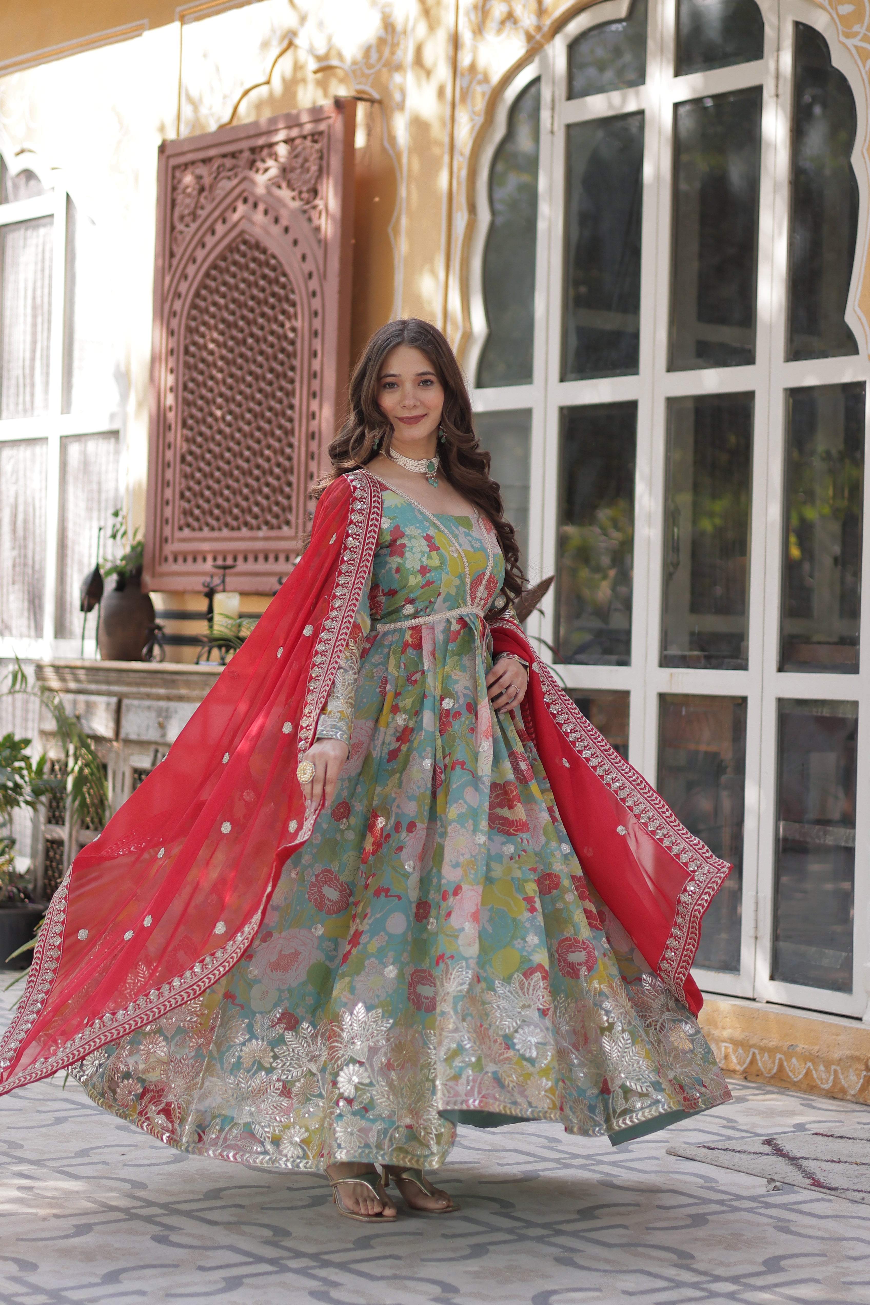 Silk Designer Ethnic Dresses
