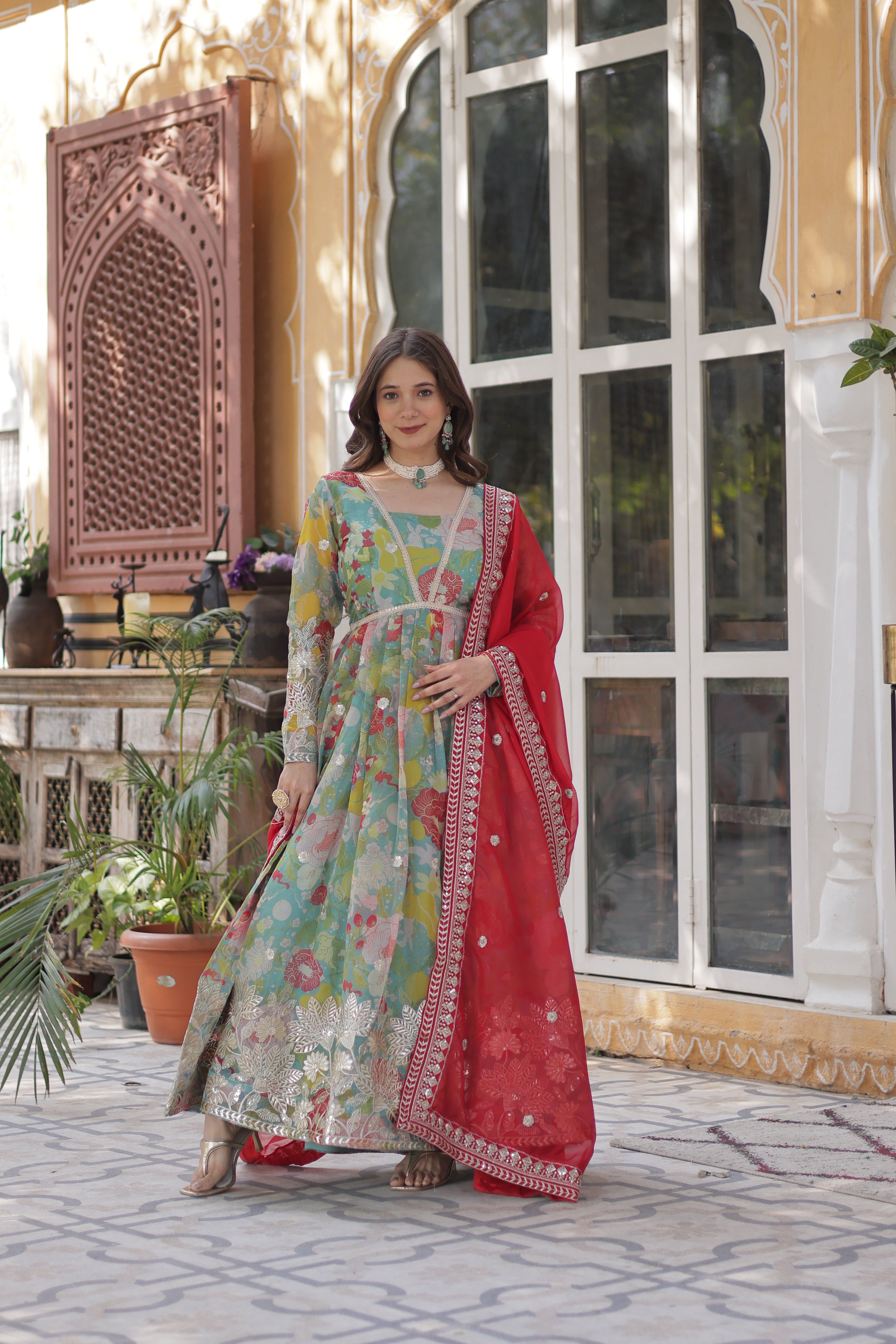 Silk Designer Ethnic Dresses
