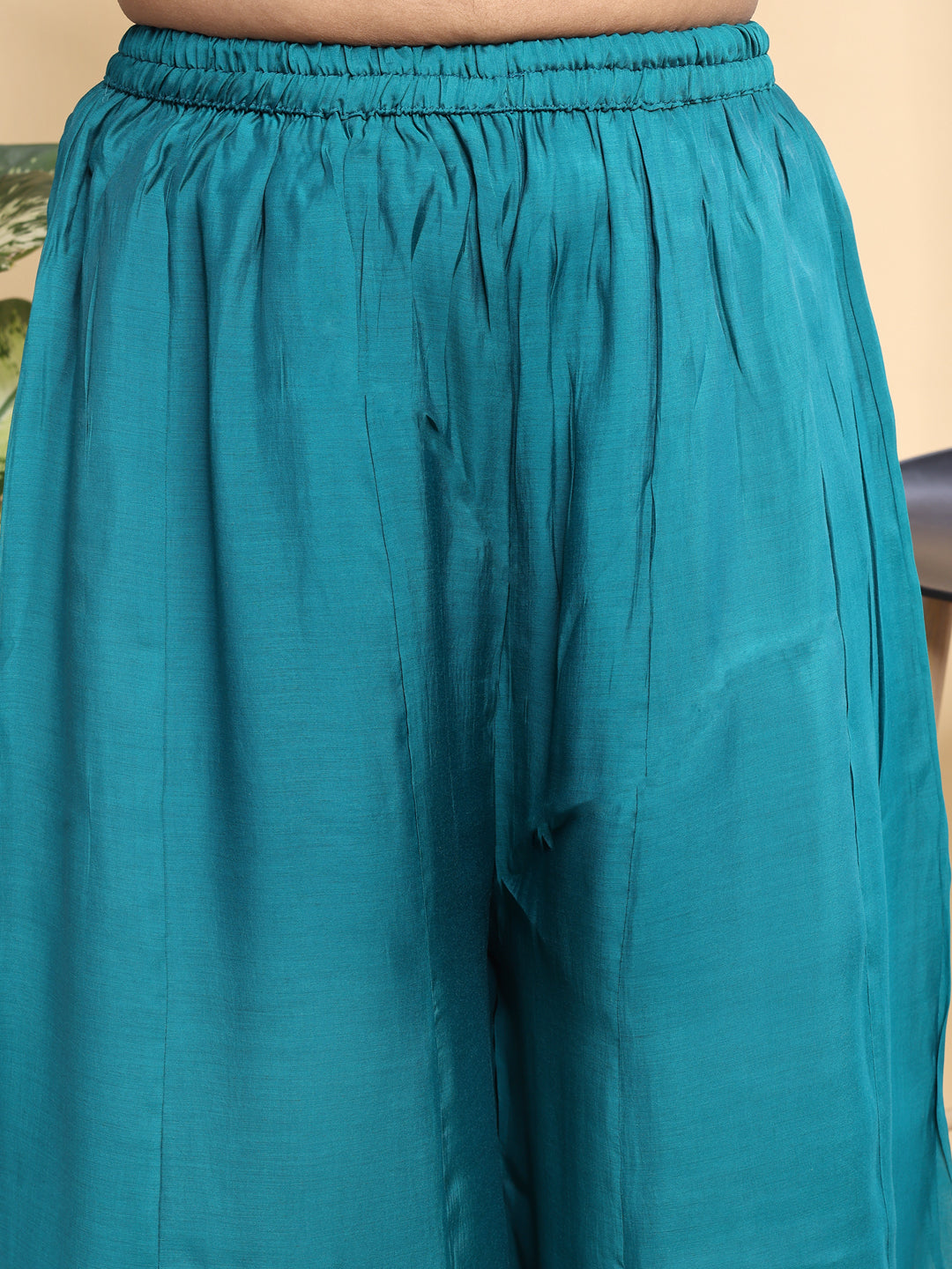 Rama Mal Cotton Embroidery With Hand Work Kurta Set