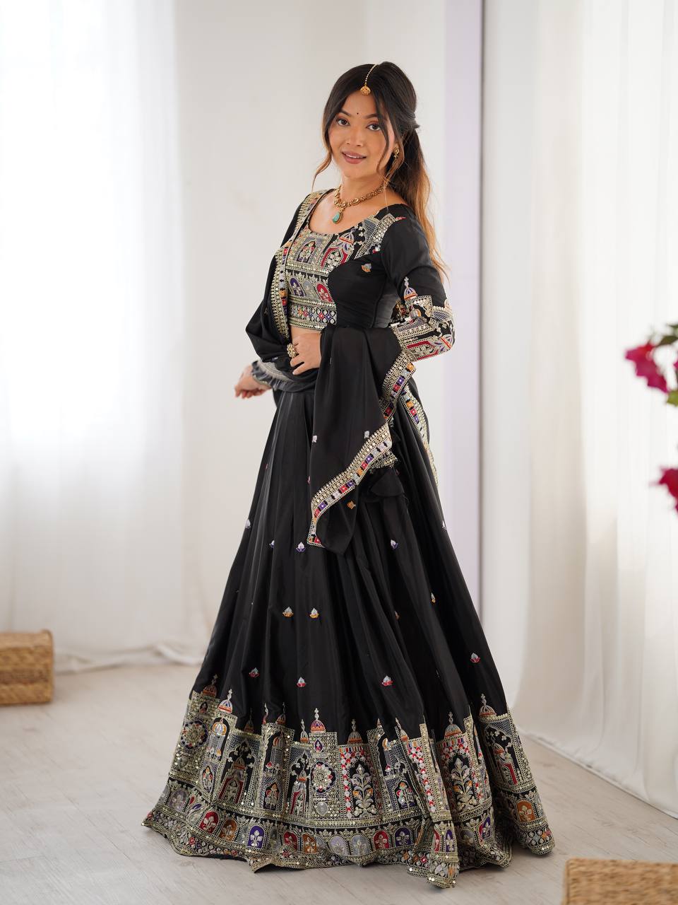 Black Lehenga Choli