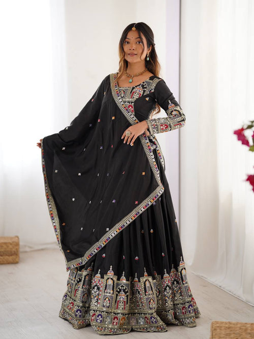 Black Lehenga Choli