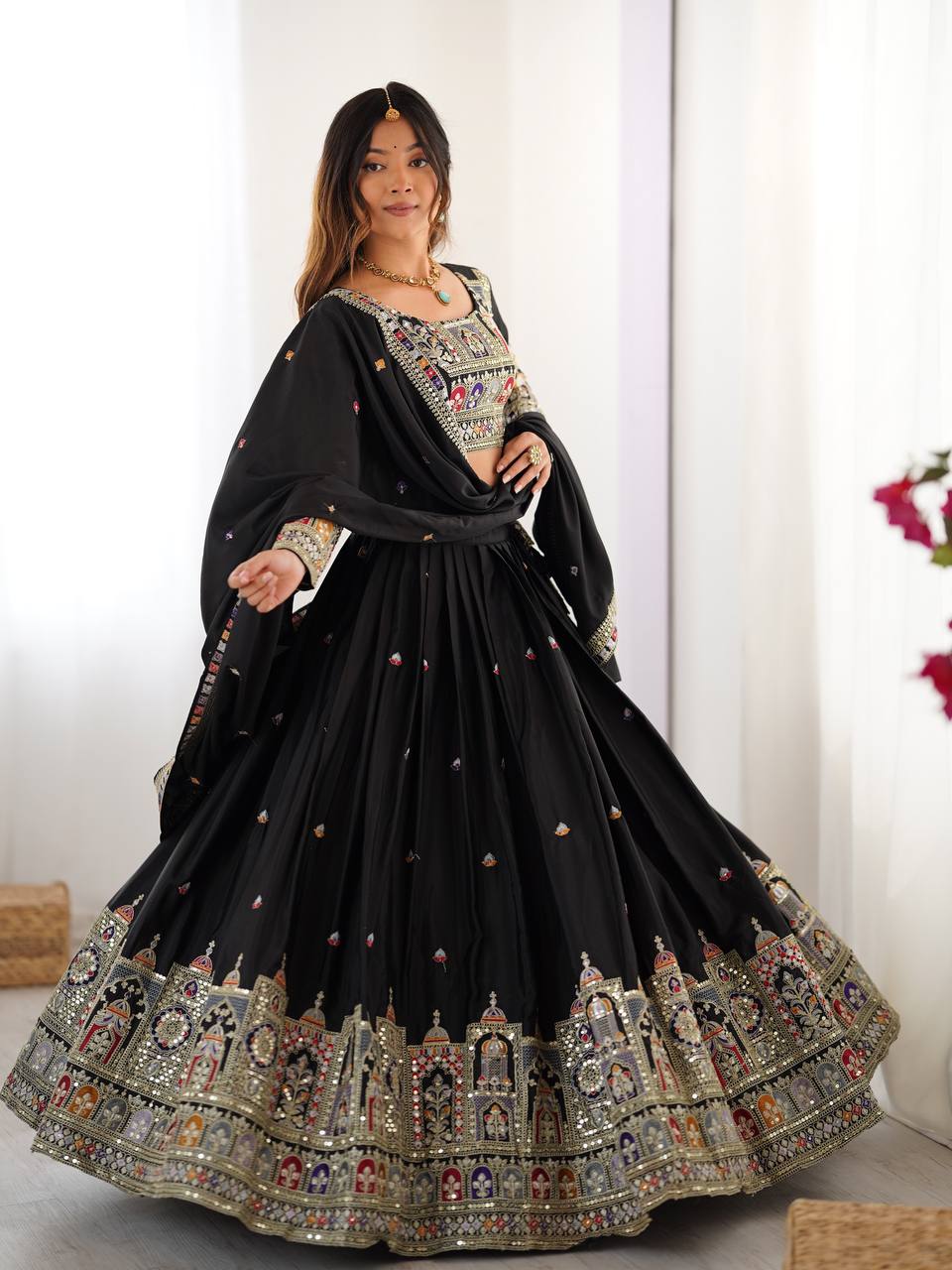 Black Lehenga Choli
