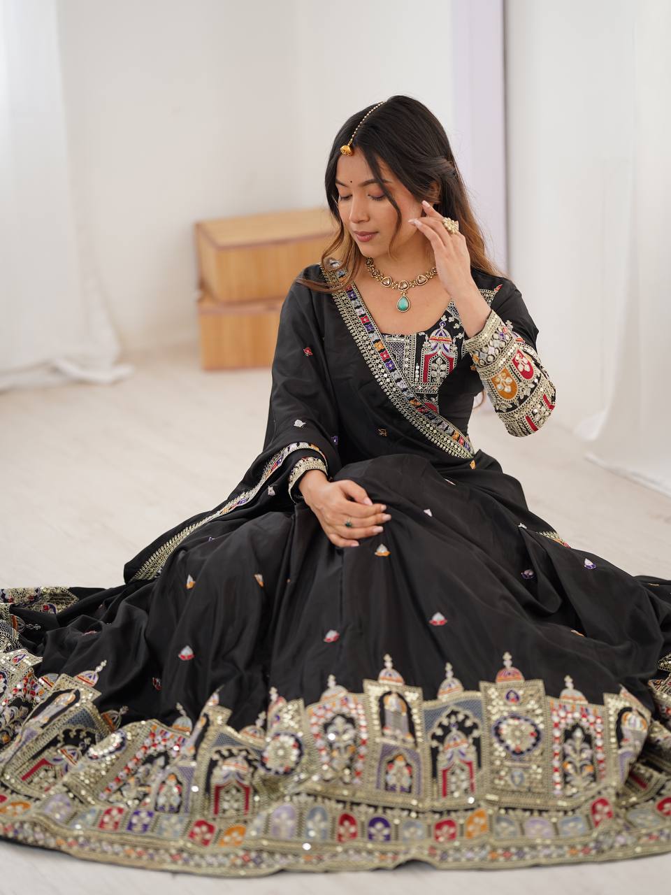 Black Lehenga Choli