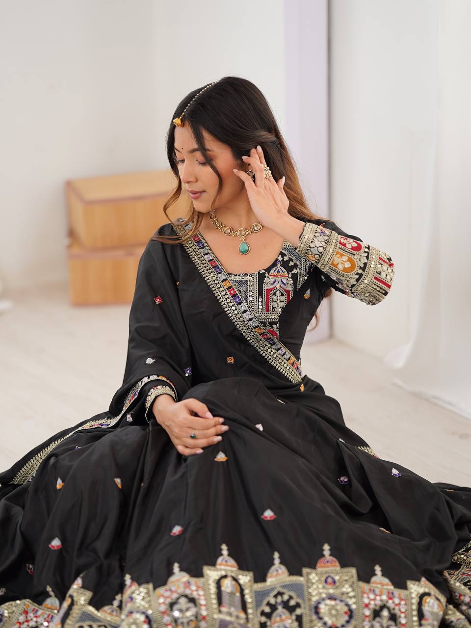 Black Lehenga Choli