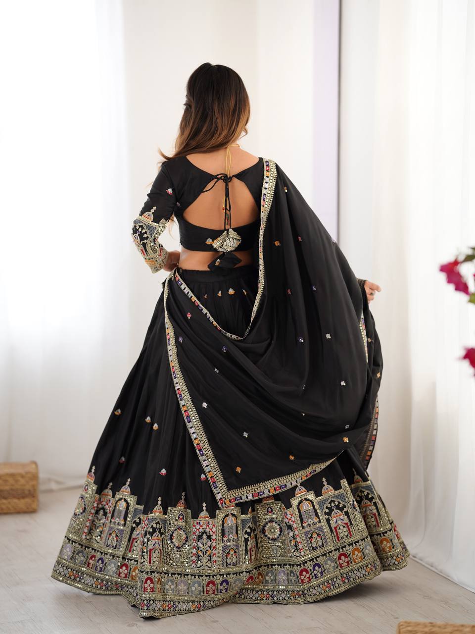 Black Lehenga Choli