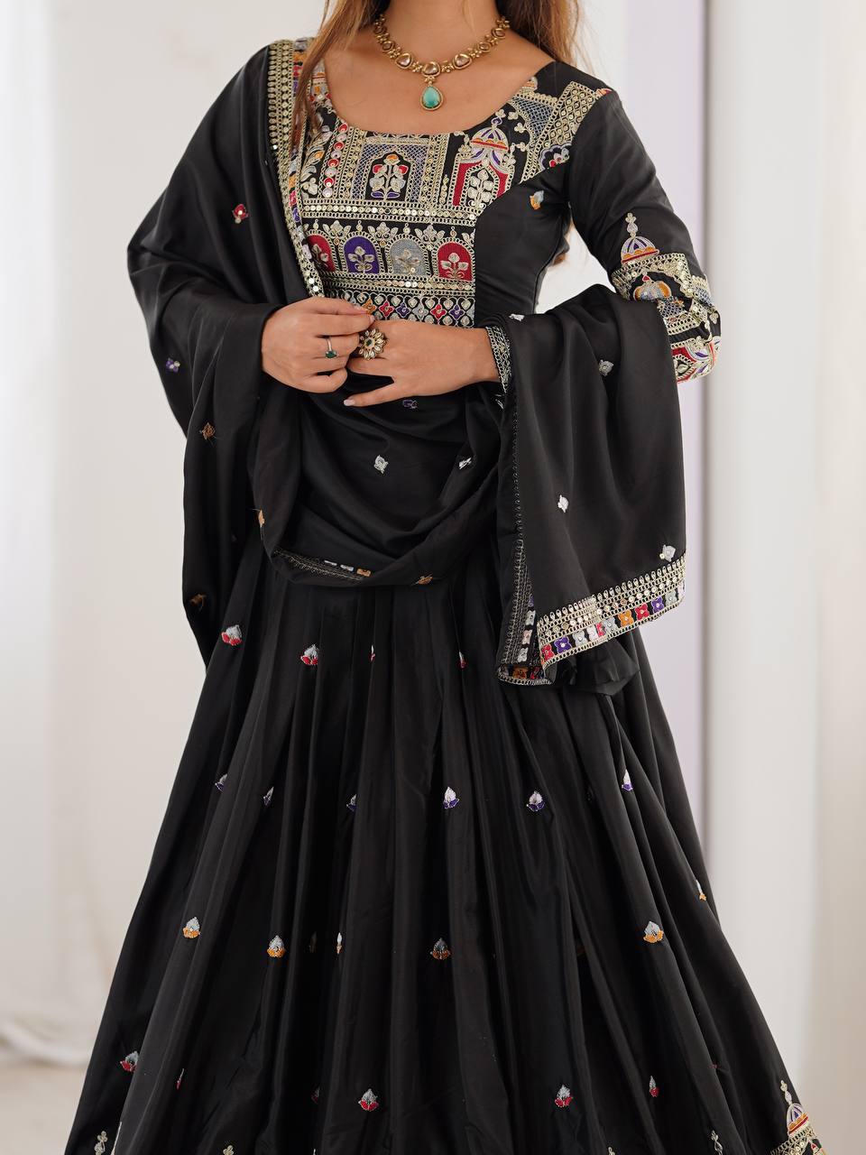 Black Lehenga Choli