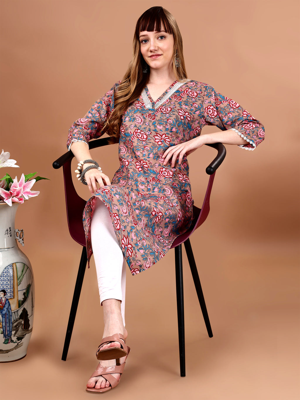 pink kurti 5