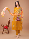 yellow kurta set main